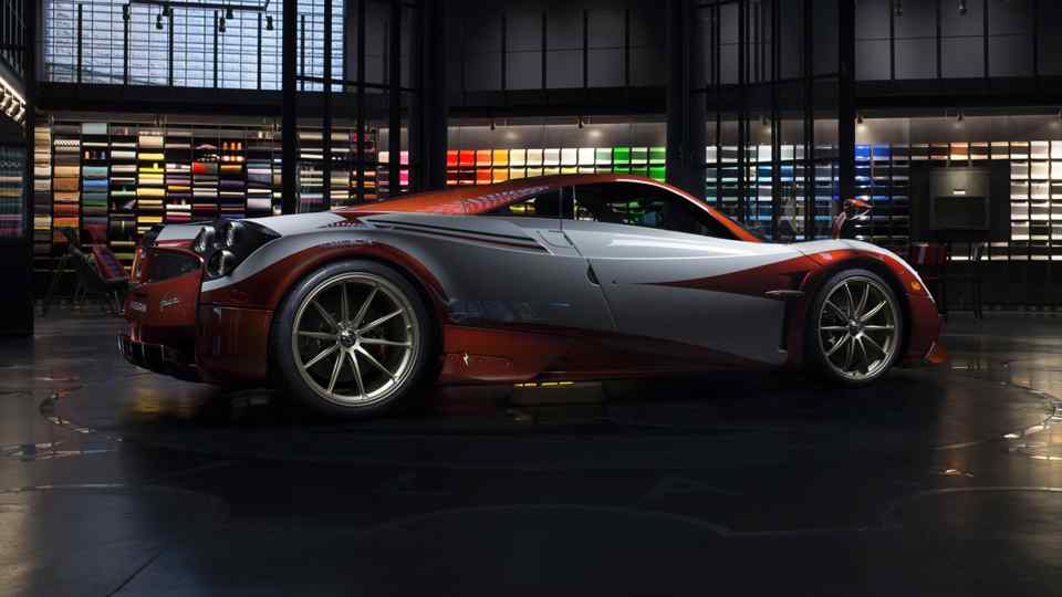 Pagani takes inspiration from Fiat for one-off Huayra Lampo