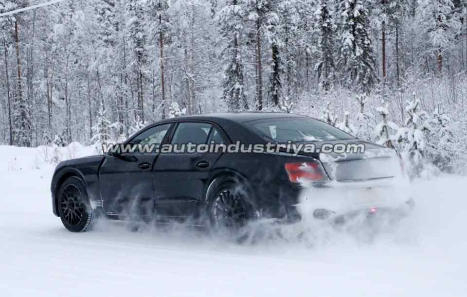 Spied: Next-gen Bentley Flying Spur out testing in the snow