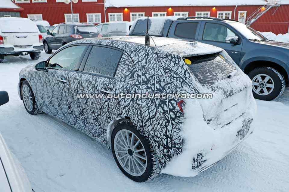 Spied: Next-gen Mercedes-Benz A-Class prototype seen in hybrid form