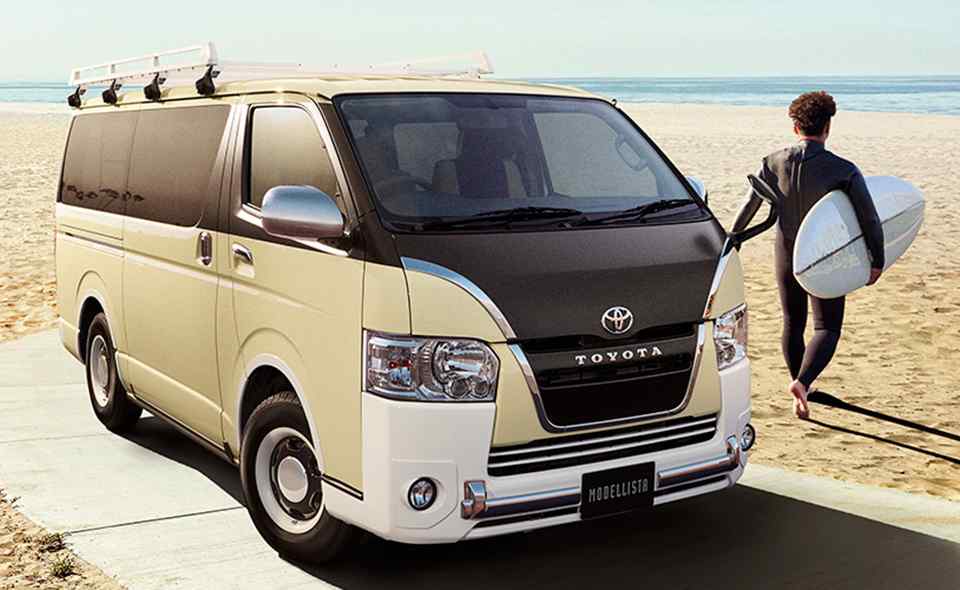 Modellista turns Hiace into VW Type 2 inspired 'Relaxbase'