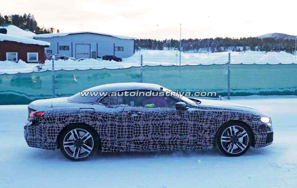 Spied: BMW takes top off the 8 Series