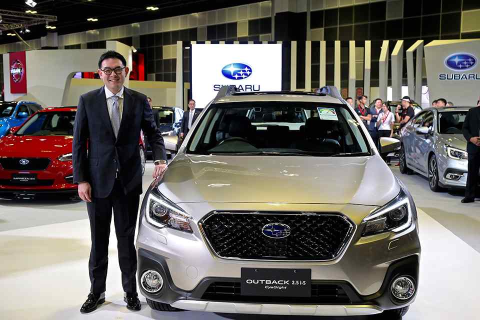 Subaru Asia launches EyeSight advanced safety tech, updated 2018 Outback