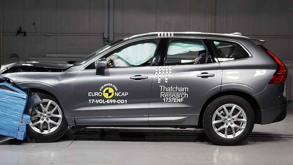 Volvo XC60 is Euro-NCAP's safest car of 2017