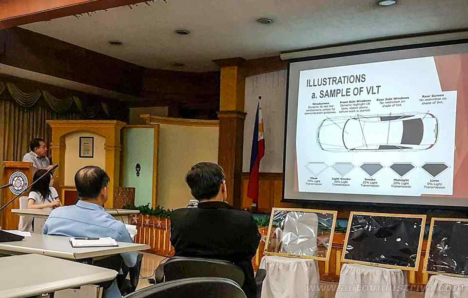 LTO talks to private sector on car tint regulations