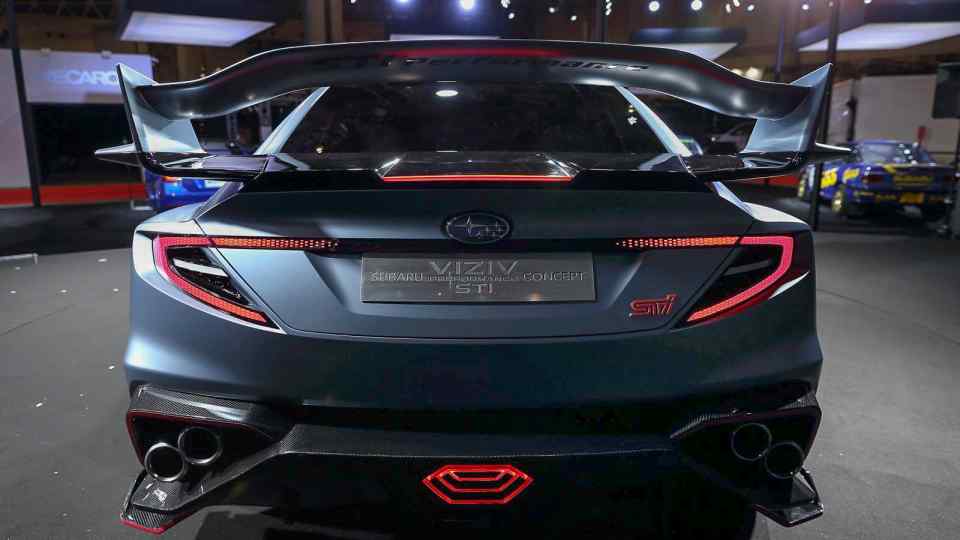 Subaru VIZIV Performance STI Concept breaks cover at Tokyo Auto Salon