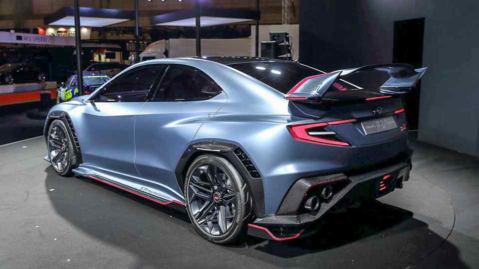 Subaru VIZIV Performance STI Concept breaks cover at Tokyo Auto Salon