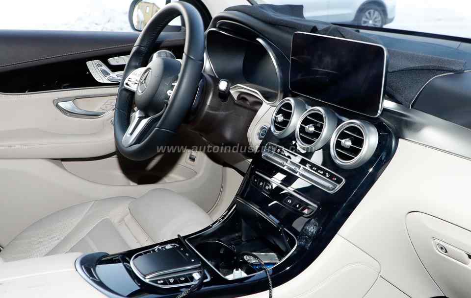 Spied: Mercedes-Benz GLC test mule previews interior update Spied: Mercedes-Benz GLC test mule previews interior update