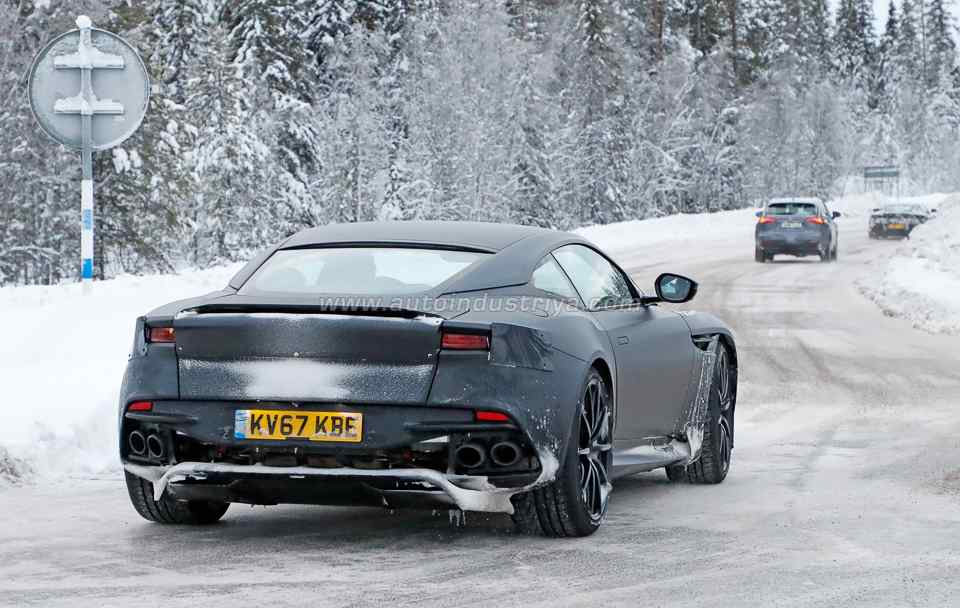 Spied: The Aston Martin Vanquish is out making rounds Spied: The Aston Martin Vanquish is out making rounds