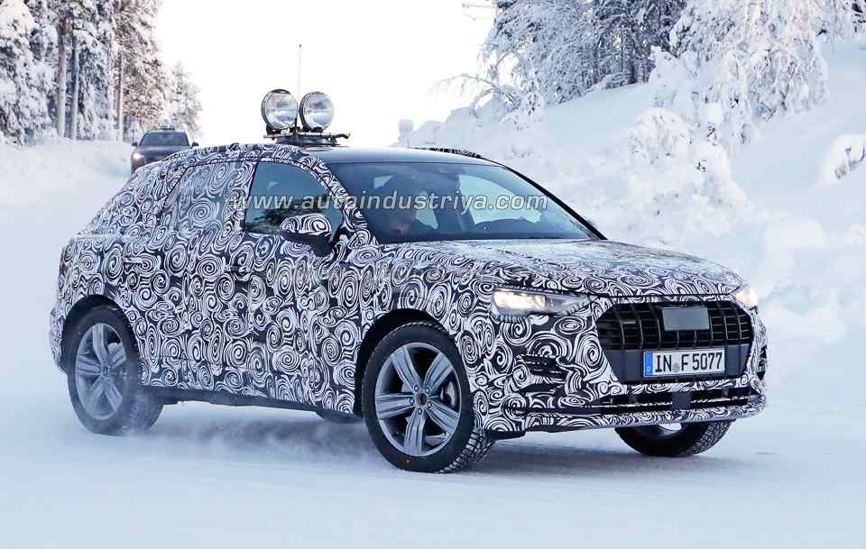 Spied: Audi Q3 makes winter testing rounds