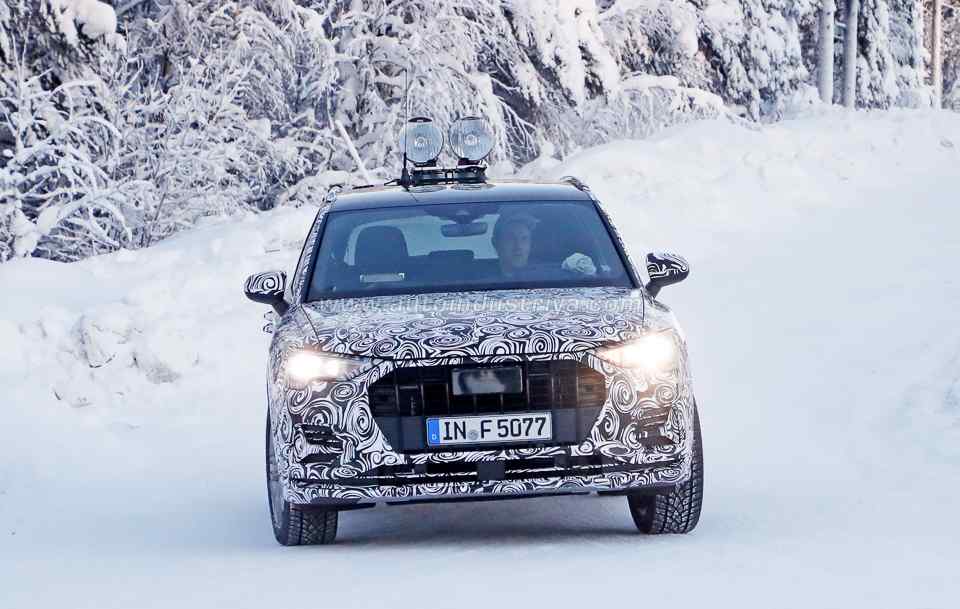 Spied: Audi Q3 makes winter testing rounds