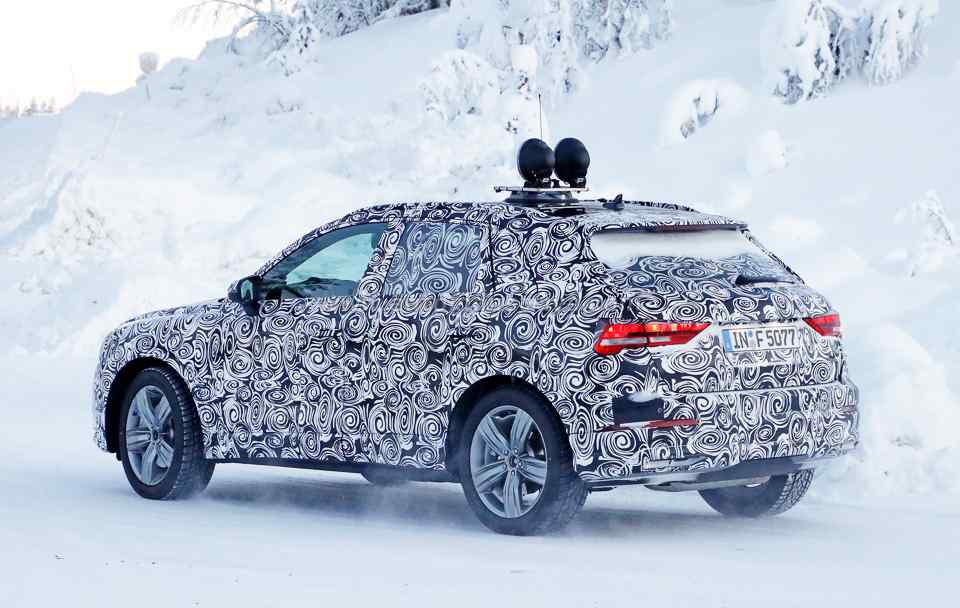 Spied: Audi Q3 makes winter testing rounds