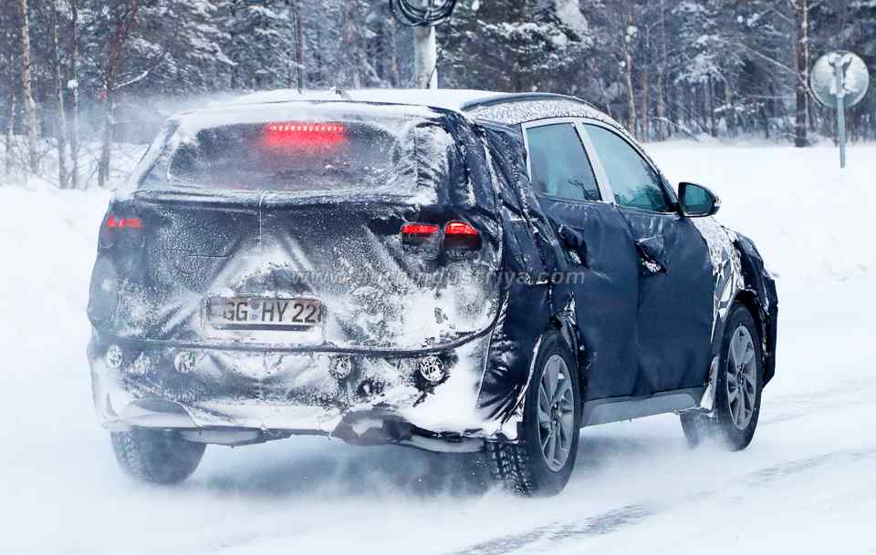 Spied: 2018 Hyundai Tucson facelift winter testing