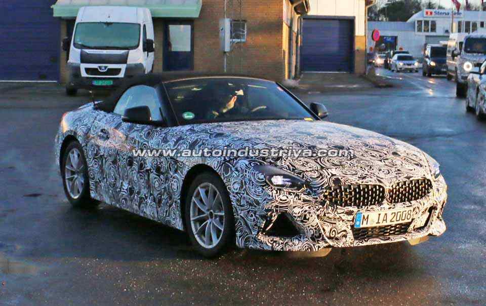 Spied: 2019 BMW Z4 shows curvaceous body amidst camouflage Spied: 2019 BMW Z4 shows curvaceous body amidst camouflage