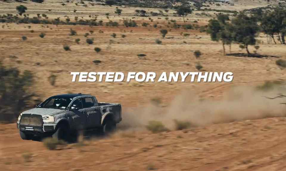 WATCH: Ford Ranger Raptor goes through extreme battery of tests
