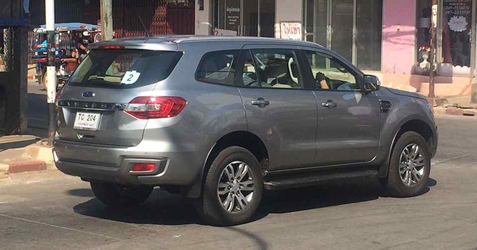 Spied: Could this be the facelifted 2019 Ford Everest?