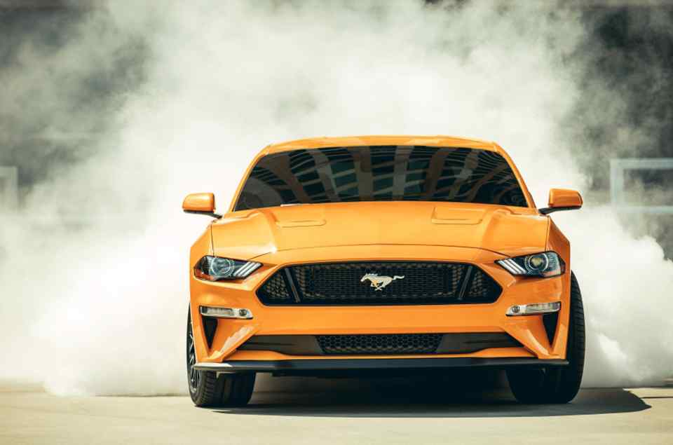 2018 Ford Mustang facelift, Convertible