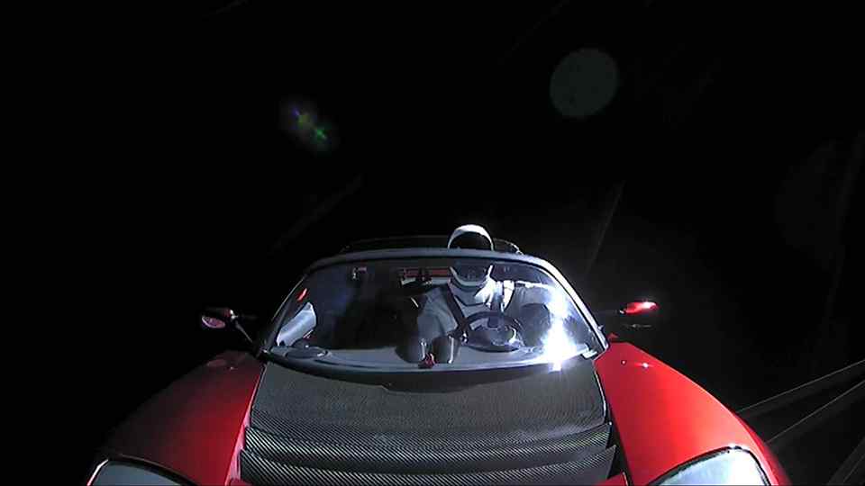 WATCH: Elon Musk launches Tesla Roadster into outer space