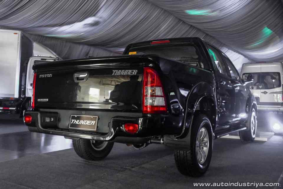 Euro 4 diesel, 4x2 automatics for 2018 Foton Thunder