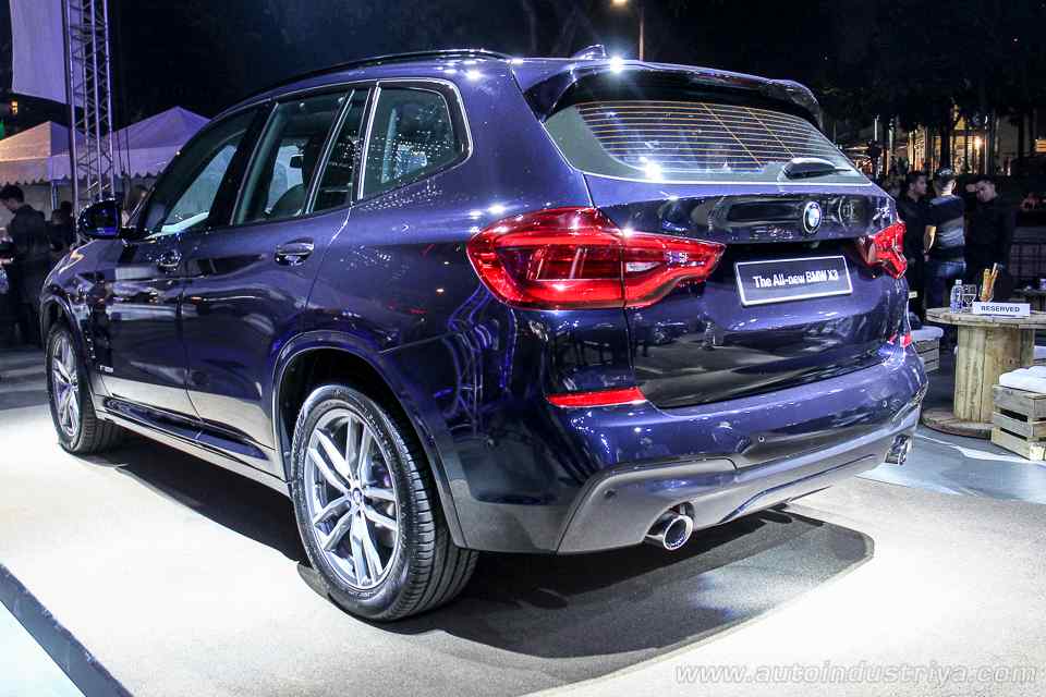 2018 BMW X3 lands in the Philippines