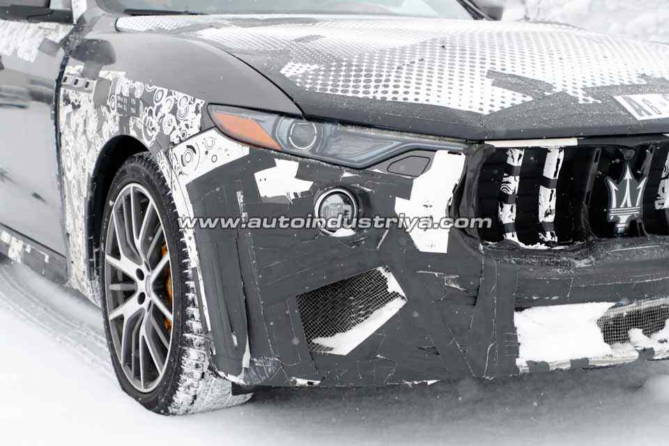 Spied: Maserati Levante GTS winter