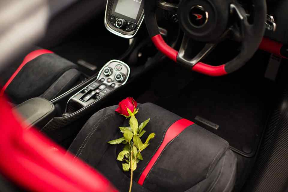 Give that special someone a one-off McLaren 570S this Valentine's day