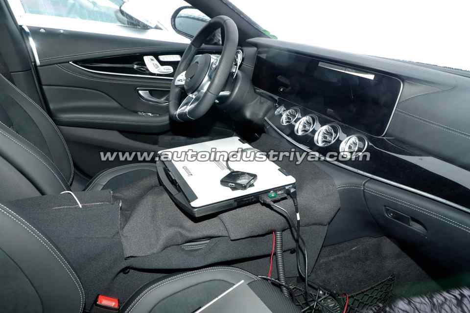 Spied: Take a peek inside the upcoming Mercedes-AMG GT4