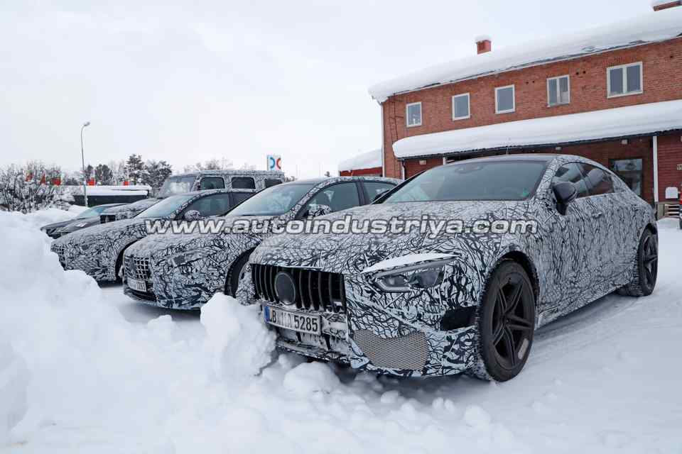 Spied: Take a peek inside the upcoming Mercedes-AMG GT4