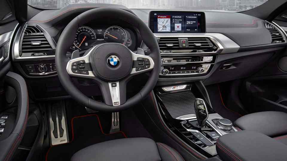2018 BMW X4 shows off its bold new face