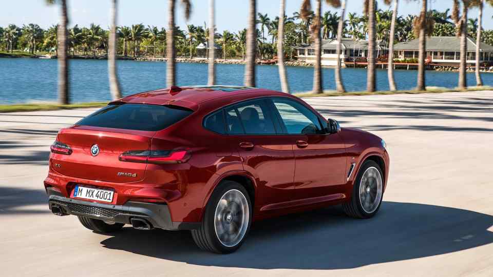 2018 BMW X4 shows off its bold new face