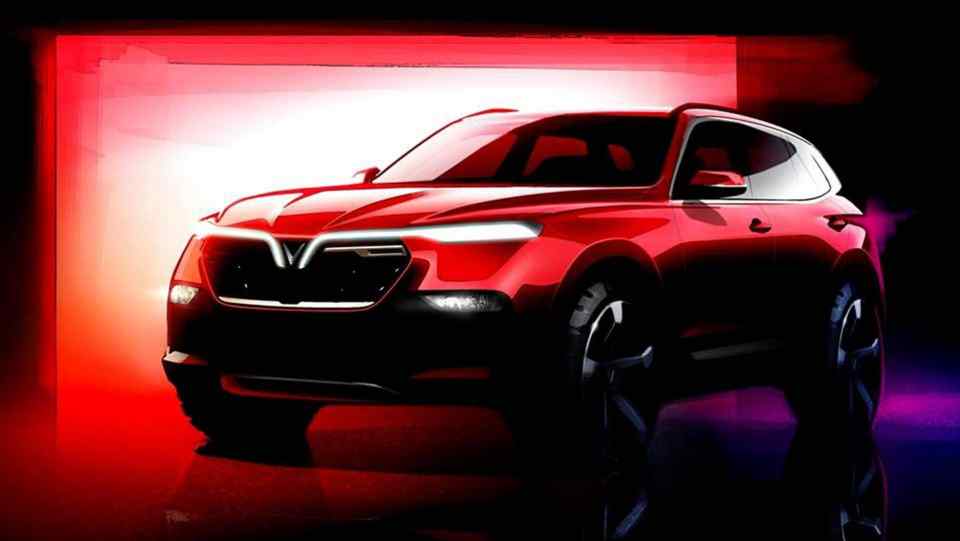 Pininfarina pens Sedan and SUV sketches for Vietnamese Manufacturer