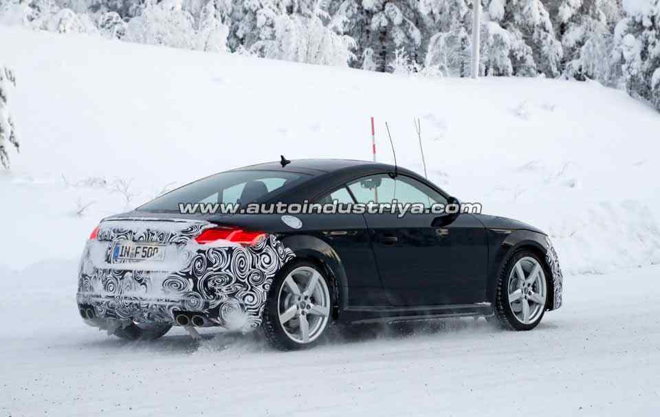 Spied Audi TT S