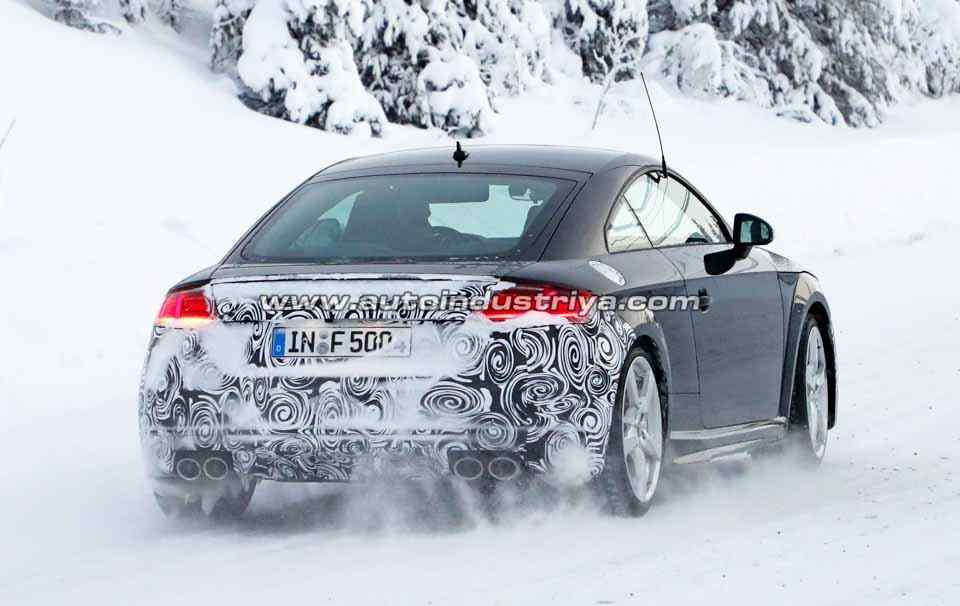 Spied Audi TT S