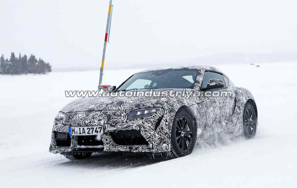 Spied: Next-gen Toyota Supra drops more cover