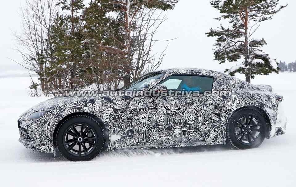Spied: Next-gen Toyota Supra drops more cover