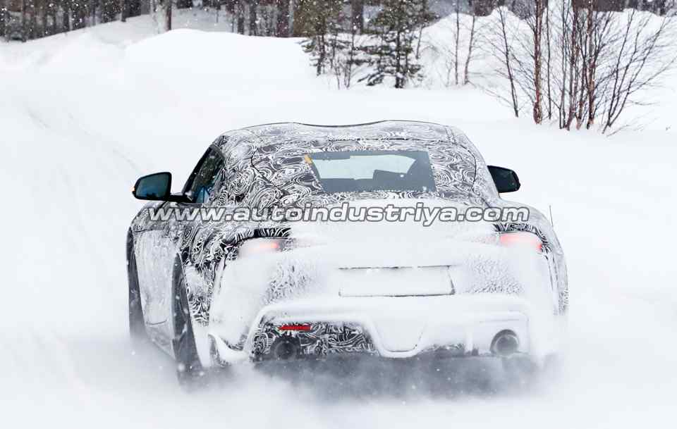 Spied: Next-gen Toyota Supra drops more cover