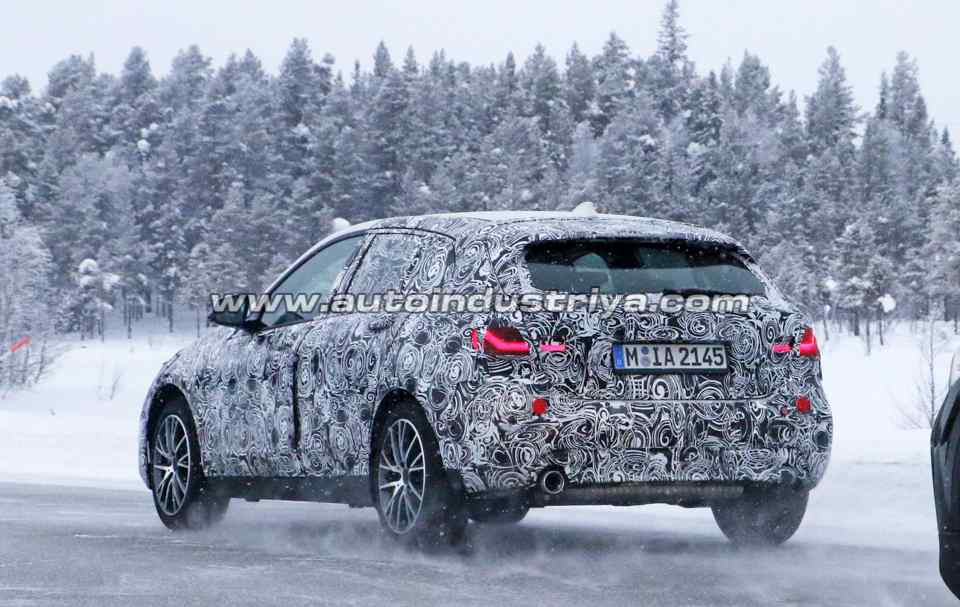 Spied: Next-gen BMW 1 Series reveals its eyes to the public