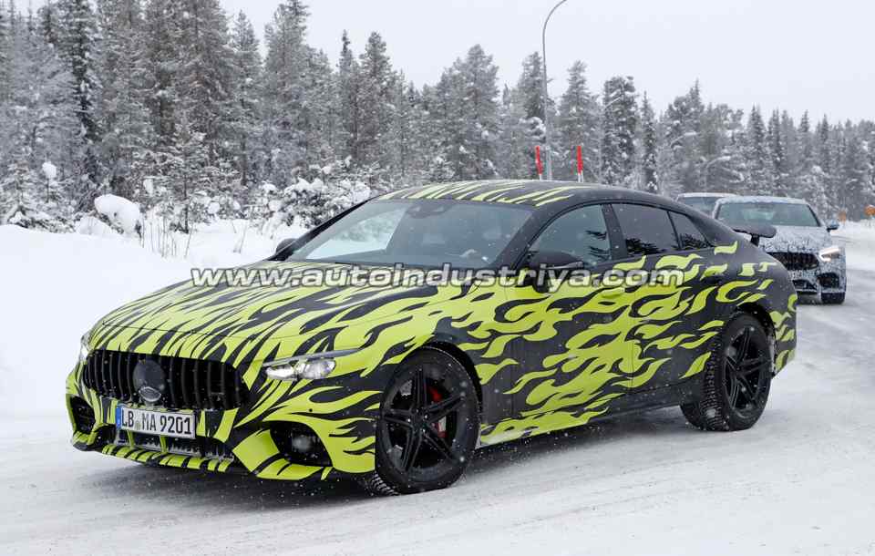 Spied: AMG GT4 to be Mercedes' hottest sedan, literally