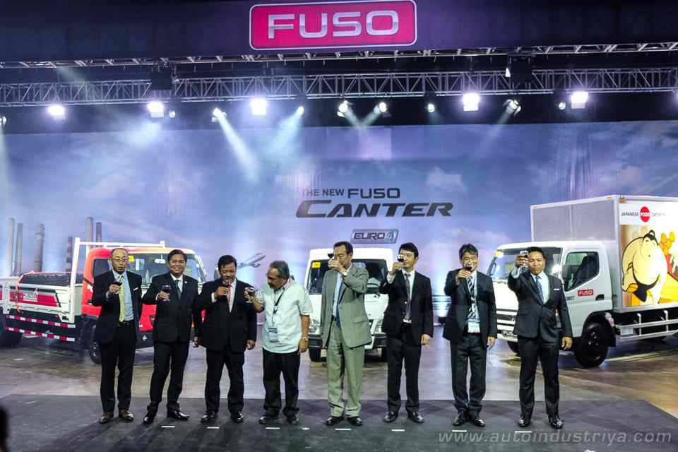 Fuso Canter Euro 4 launched in the Philippines