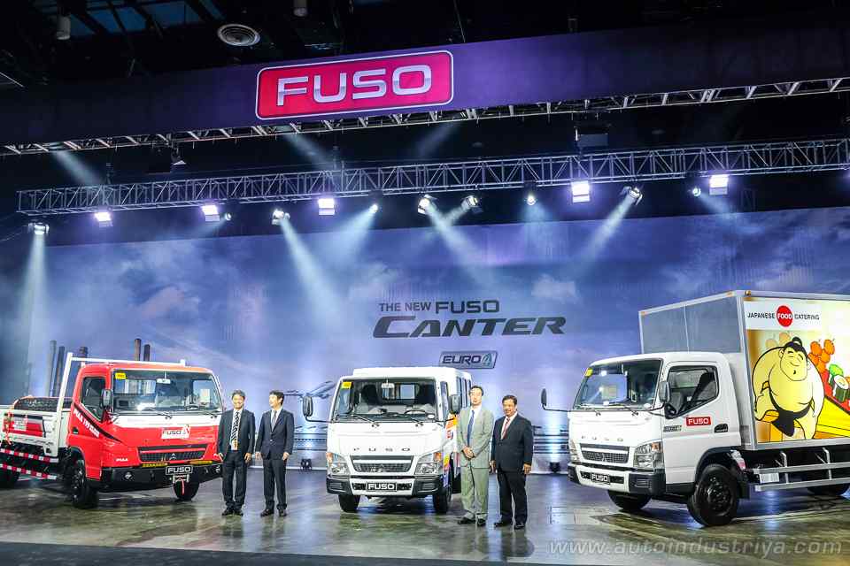 Fuso Canter Euro 4 launched in the Philippines
