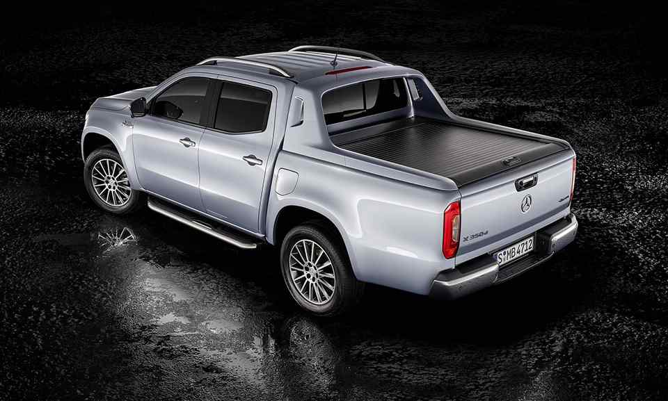This V6 Mercedes-Benz X-Class can generate 550 Nm of torque