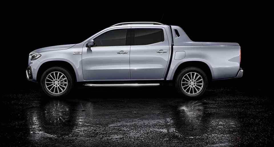 This V6 Mercedes-Benz X-Class can generate 550 Nm of torque