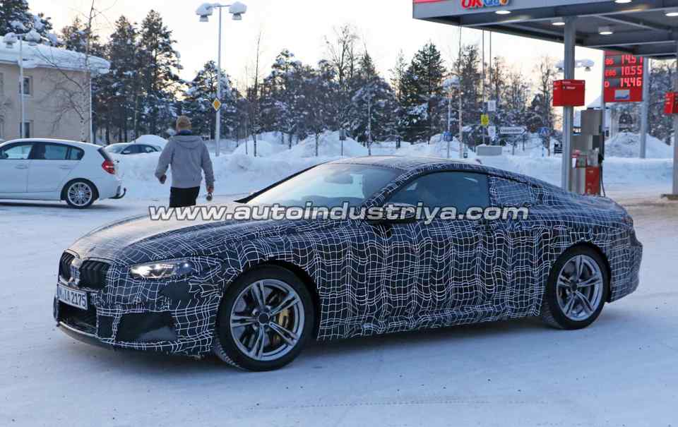 Spied: Up close with the BMW M8 Coupe