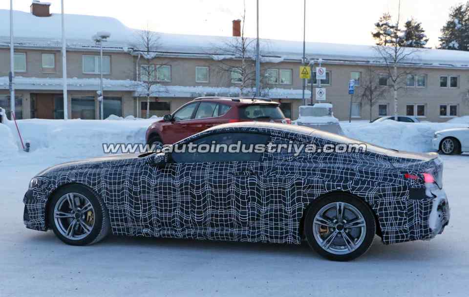 Spied: Up close with the BMW M8 Coupe