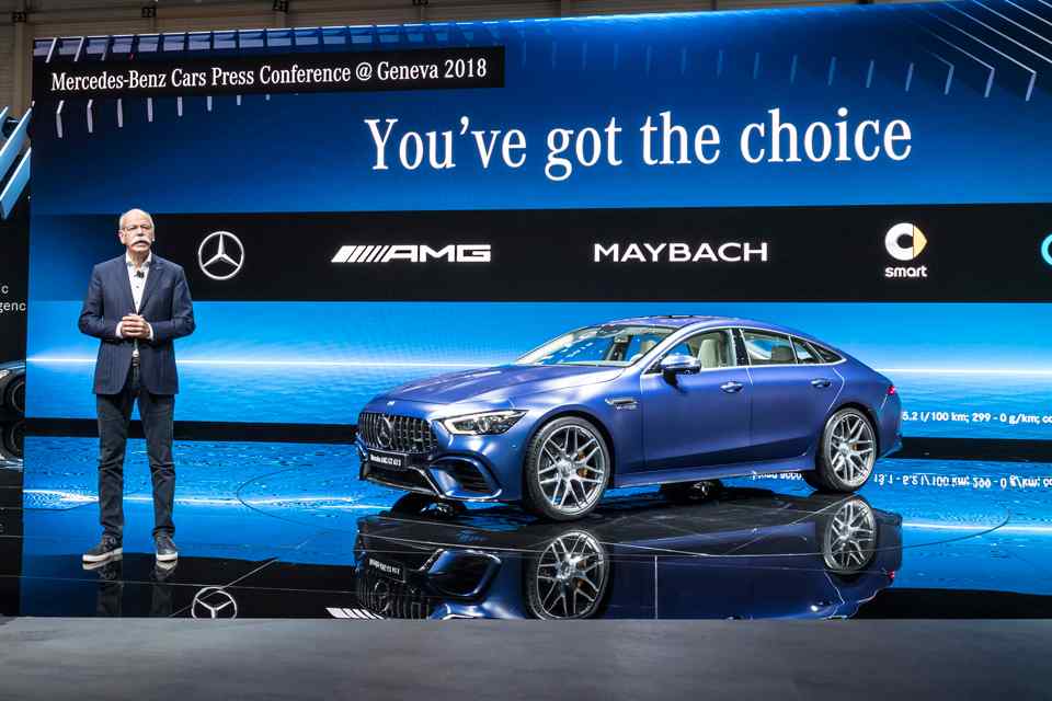Geneva 2018: AMG mixes style and practicality with GT 4-Door Coupe 