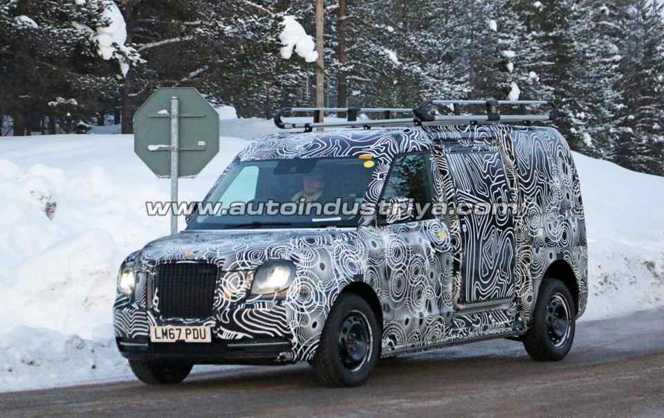 Spied: Makers of London Cab working on boxy commercial vehicle
