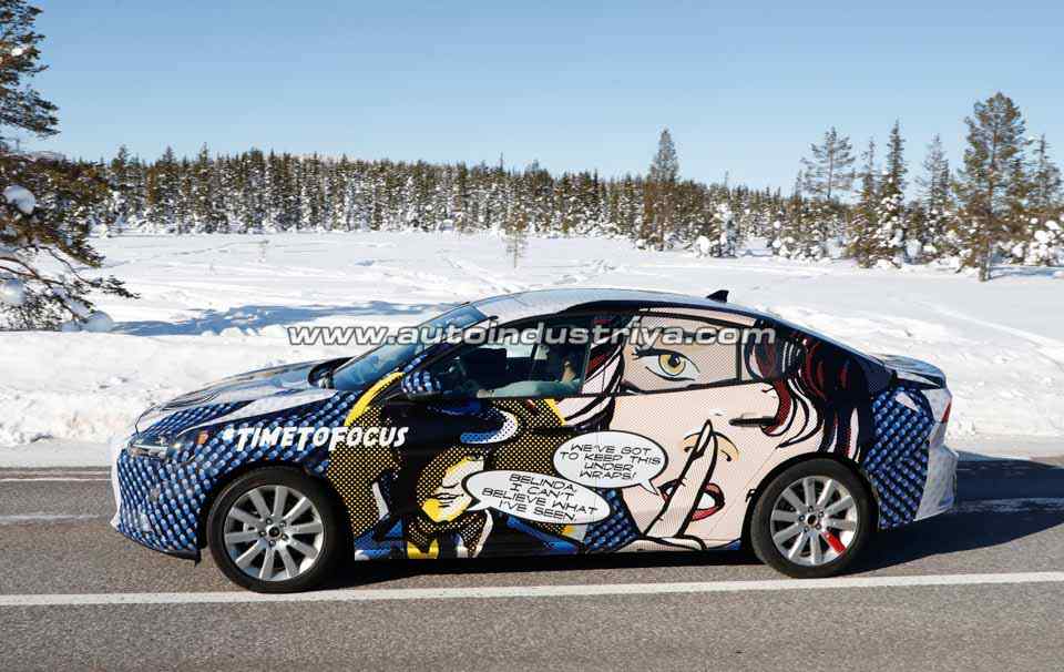 Spied: Ford Focus Sedan