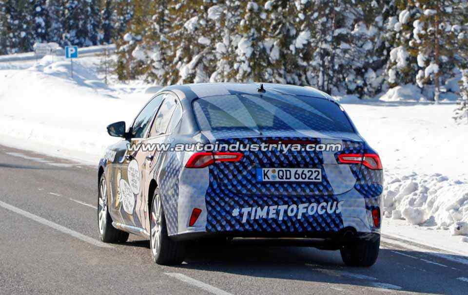 Spied: Ford Focus Sedan