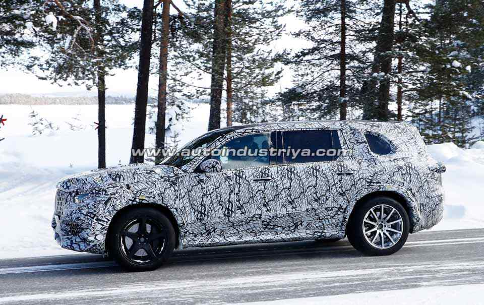 Spied: Mercedes-AMG GLS63