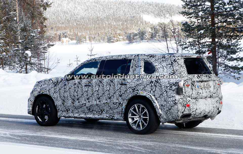 Spied: Mercedes-AMG GLS63