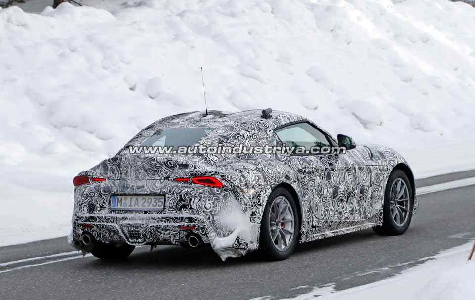 Spied: Toyota Supra